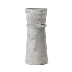 Store Pot De Fleurs Bulbi Calla Pierre Gris / Beton / O 41 X H 35 Cm - Unisexe Pots Et Plantes
