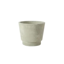 New Pot De Fleurs Bulbi Calla Pierre Vert / Beton / O 41 X H 35 Cm - Unisexe Pots Et Plantes