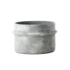Discount Pot De Fleurs Bulbi Dahlia Pierre Gris / Beton / O 75 X H 47 Cm - Unisexe Pots Et Plantes