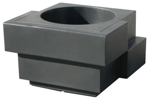 Store Pot De Fleurs Cubic Yo Plastique- Unisexe Pots Et Plantes