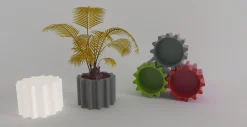 Best Pot De Fleurs Gear Plastique- Unisexe Pots Et Plantes