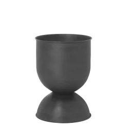 Cheap Pot De Fleurs Hourglass Small Metal / Metal - O 31 X H 42,5 Cm - Unisexe Pots Et Plantes