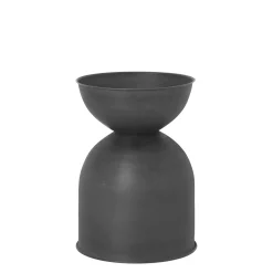 Cheap Pot De Fleurs Hourglass Small Metal / Metal - O 31 X H 42,5 Cm - Unisexe Pots Et Plantes