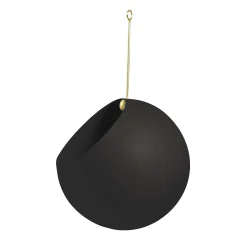 Outlet Pot De Fleurs Suspendu Globe Small Metal/ O 17 Cm - Metal - Unisexe Pots Et Plantes