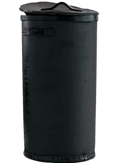 Best Sale Poubelle  Plastique / Panier En Caoutchouc - O 32 X H 60 Cm - Unisexe Nettoyage Et Rangement