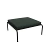 Clearance Pouf Avon Metal Tissu Vert - Unisexe Poufs Coussins Tapis D'extérieur