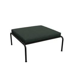 Clearance Pouf Avon Metal Tissu Vert - Unisexe Poufs Coussins Tapis D'extérieur