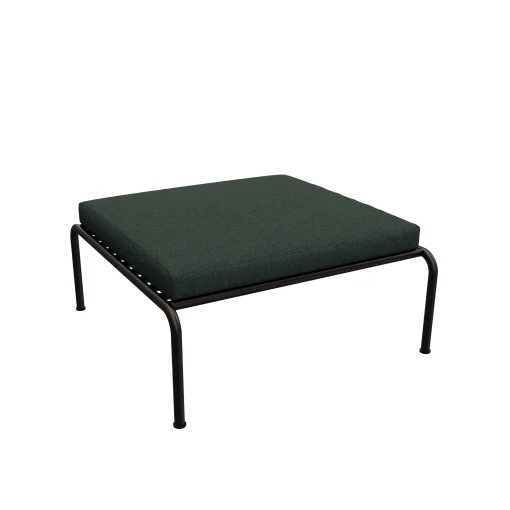 Clearance Pouf Avon Metal Tissu Vert - Unisexe Poufs Coussins Tapis D'extérieur