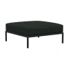Best Sale Pouf Level Tissu Vert / 81 X 81 Cm - Unisexe Poufs