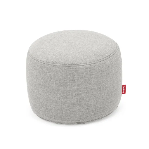 Store Pouf Point Outdoor Tissu Beige / Tissu Olefin - O 50 Cm - Unisexe Poufs Coussins Tapis D'extérieur