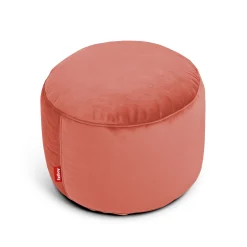 Online Pouf Point Velvet Tissu Rose Marron / Velours Recycle - O 50 Cm - Unisexe Poufs