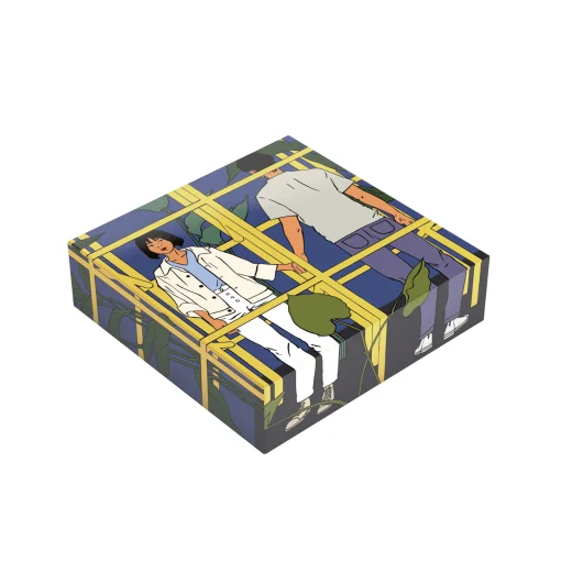 Sale Puzzle Elephant'S Ears Par Manshen Lo Papier Bleu / 1000 Pieces - 49X68 Cm / Edition Limitee - Unisexe Jeux Et Loisirs