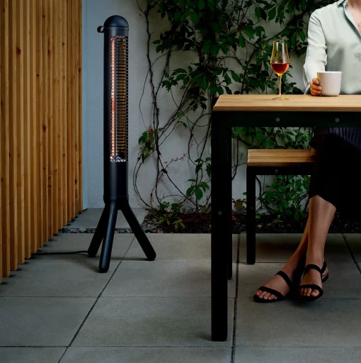 Store Radiateur Electrique D'extérieur Heatup Metal / Chauffe-Terrasse - Unisexe Déco Et Accessoires De Jardin