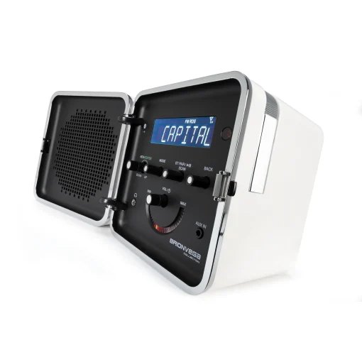 Discount Radio Portable Radio.Cubo 50 Plastique Blanc / Enceinte Bluetooth - 1964 - Unisexe Enceintes Audio Son