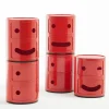 Clearance Rangement Componibili Smile N°3 Plastique / 2 Tiroirs - H 40 Cm - Unisexe Meubles De Rangement