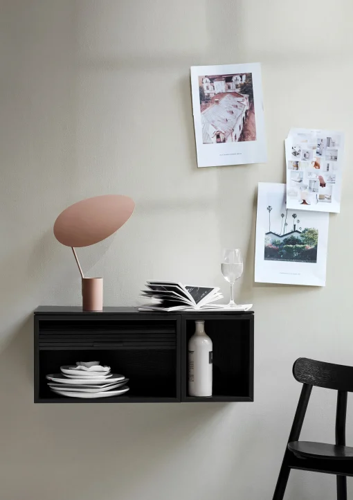 Fashion Rangement Mural Hifive Slim Bois Naturel / Meuble Tv - L 75 X H 30 Cm - Unisexe Meubles Tv