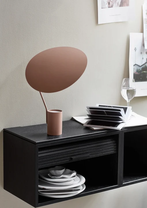 Fashion Rangement Mural Hifive Slim Bois Naturel / Meuble Tv - L 75 X H 30 Cm - Unisexe Meubles Tv