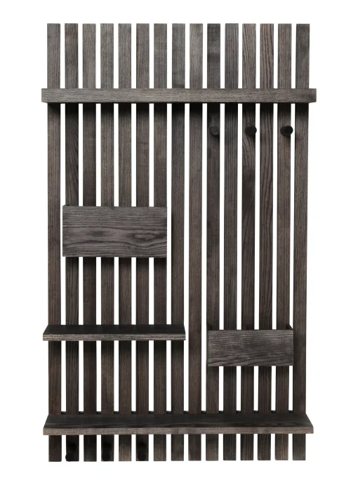 Best Sale Rangement Mural Wooden Bois / L 59 X H 99,7 Cm - Frene - Unisexe Meubles De Rangement