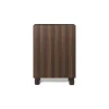 Clearance Rangement Post Bois Naturel / L 92 X H 134 Cm -  Marqueterie Faite Main - Unisexe Commodes Buffets Armoires