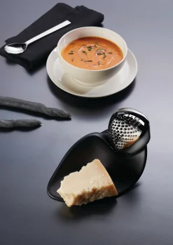 Hot Rape A Fromage Forma Plastique Noir Metal / By Zaha Hadid - Unisexe Ustensiles De Cuisines