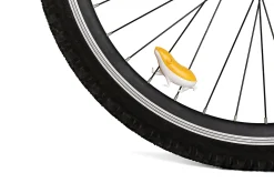 Hot Reflecteur De Roue De Velo Speedy Plastique Orange / Hamster - Unisexe Jeux Et Loisirs