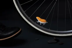 Hot Reflecteur De Roue De Velo Speedy Plastique Orange / Hamster - Unisexe Jeux Et Loisirs