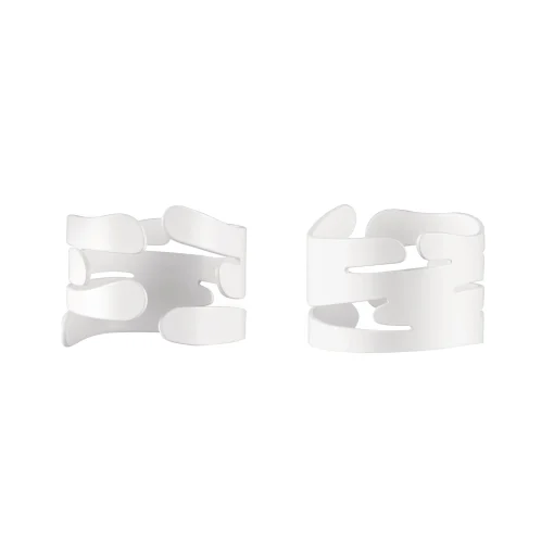 Online Rond De Serviette Barkring Metal/ Set De 2 - Acier - Unisexe Accessoires Cuisine