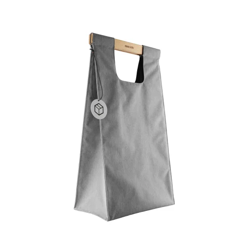 Flash Sale Sac De Tri De Dechets  Tissu Gris / 28 L -  Nylon & Bois - Unisexe Nettoyage Et Rangement