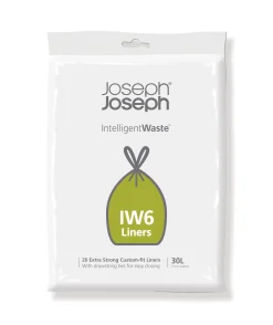 Store Sac Poubelle Iw6 Plastique / - Lot De 20 - Avec Liens - Unisexe Nettoyage Et Rangement