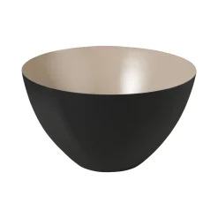 Hot Saladier Krenit Metal Beige / O 25 X H 14 Cm - Acier - Unisexe Saladiers Coupes Et Bols