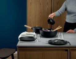 Clearance Saladier Nordic Kitchen Ceramique Noir / 3,2 L - Gres - Unisexe Saladiers Coupes Et Bols