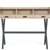 Discount Secretaire Hyppolite Bois Gris - Unisexe Consoles