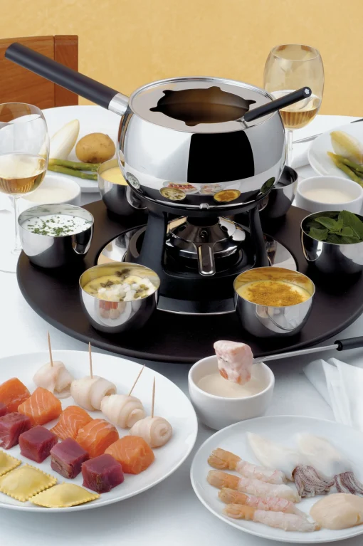 Discount Service A Fondue Mami Metal / Pour Fondue Bourguignonne - Unisexe Plats Et Cuisson