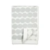 Sale Serviette De Toilette Rasymatto Tissu Blanc Gris / 30 X 50 Cm - Unisexe Linge De Bain