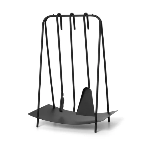 Best Sale Serviteur De Cheminee Port Metal/ 3 Outils Avec Support - Unisexe Compléments D'Ameublement