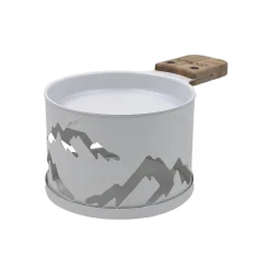 Shop Set Lumi Metal Blanc / Pour Raclette A La Bougie - 2 Personnes - Unisexe Plats Et Cuisson