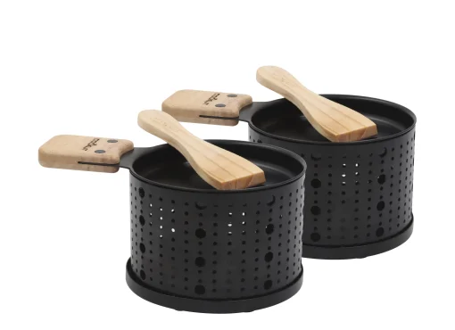 Outlet Set Lumi Metal/ Pour Raclette A La Bougie - 2 Personnes - Unisexe Plats Et Cuisson