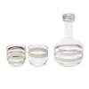 Cheap Set Whisky Twenty Tank Verre Argent Transparent / Decanteur + 2 Verres Whisky / Edition Limitee 20Eme Anniversaire - Unisexe Autour Du Vin