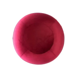 Flash Sale Siege Ergonomique Ballon Velvet Regular Tissu Rouge / Velours - O 55 Cm - Unisexe Fauteuils De Bureau