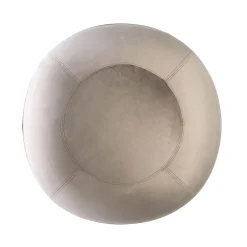 Shop Siege Ergonomique Ballon Velvet Xl Tissu Beige / Velours - O 65 Cm - Unisexe Fauteuils De Bureau