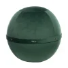 Clearance Siege Ergonomique Ballon Velvet Xl Tissu Vert / Velours - O 65 Cm - Unisexe Fauteuils De Bureau