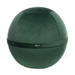 Clearance Siege Ergonomique Ballon Velvet Xl Tissu Vert / Velours - O 65 Cm - Unisexe Fauteuils De Bureau