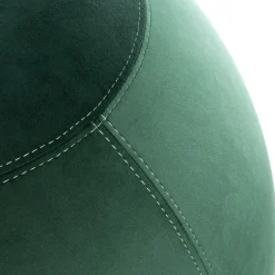 Clearance Siege Ergonomique Ballon Velvet Xl Tissu Vert / Velours - O 65 Cm - Unisexe Fauteuils De Bureau
