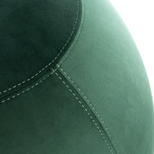 Clearance Siege Ergonomique Ballon Velvet Xl Tissu Vert / Velours - O 65 Cm - Unisexe Fauteuils De Bureau