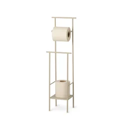 Hot Support Papier Toilette Dora Metal Beige / Metal - Unisexe Accessoires Salle De Bains