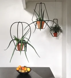 Cheap Suppt Pour Pot De Fleurs Daniel N°3Metal / Outdo - O 40 X H 52 Cm - Unisexe Pots Et Plantes