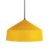 Shop Suspension D'extérieur Ezaro Metal Jaune Metal Jaune / O 40 Cm - Cable Avec Prise (Branchement Secteur) - Unisexe Luminaires De Salle De Bains