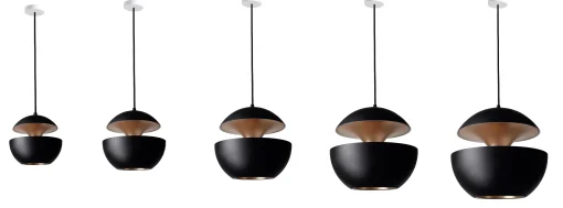 Cheap Suspension Here Comes The Sun Metal Noir / O 17,5 Cm - Reedition 1970 - Unisexe Luminaires Iconiques