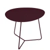 Cheap Table Basse Cocotte Metal Rouge / L 55 X H 43,5 Cm - Plateau Amovible - Unisexe Tables Basses De Jardin