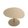 Clearance Table Basse Galet N°3 Outdoor Metal Beige / 57 X 64 X H 37 Cm - Unisexe Tables Basses De Jardin